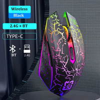 Blanc câblé 2,4 GHz BT5.2 Noir
