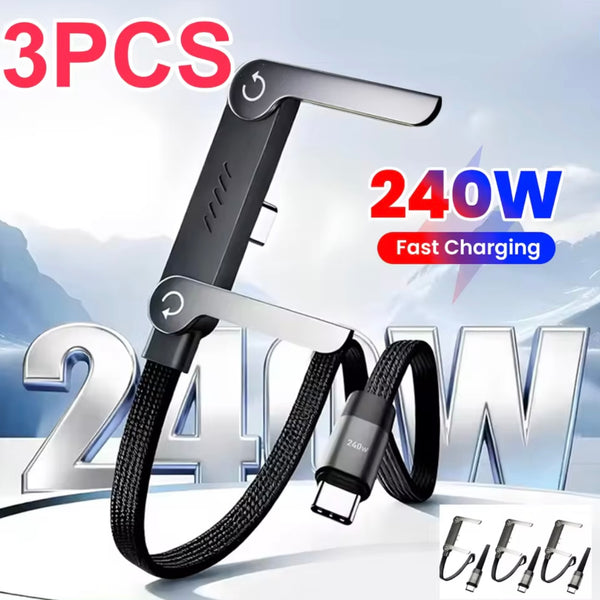 Câble 240W Pliable avec Support