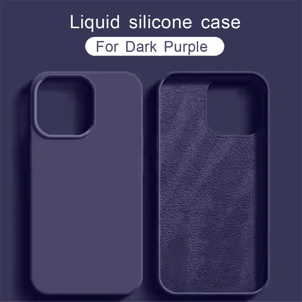Coque iPhone Silicone Premium